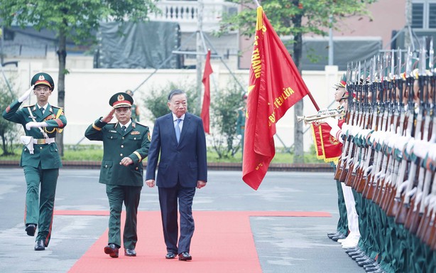Tổng Bí thư, Chủ tịch nước dự Lễ kỷ niệm 80 năm Bộ đội Pháo binh - Tên lửa