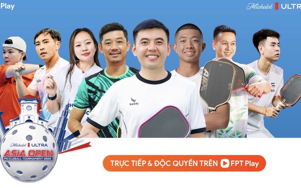 Lý Hoàng Nam, Quang Dương tranh tài cùng sao pickleball trên sân nhà