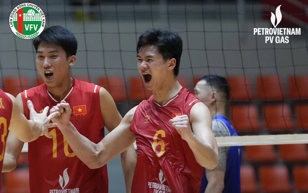 Tuyển bóng chuyền Việt Nam thắng nhanh Myanmar 3-0, giành vé vào bán kết SEA V.Cup 2026