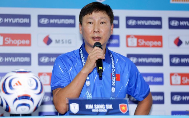 HLV Kim Sang Sik: 'Đội tuyển Việt Nam quyết tâm vào chung kết'