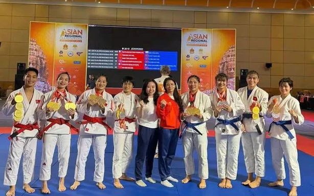 Giành tới 120 HCV, Jujitsu Việt Nam vô địch Đông Nam Á với thành tích vượt trội