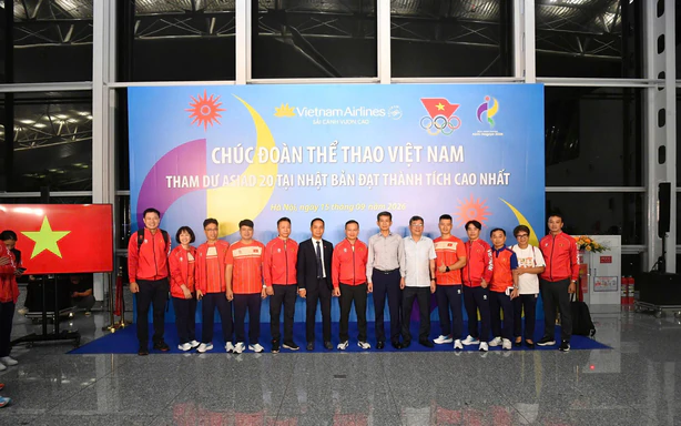 4 VĐV Việt Nam dự Lễ thượng cờ ASIAD 2026