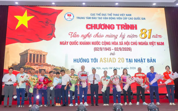 Đoàn Thể thao Việt Nam lên dây cót tinh thần trước ASIAD 2026