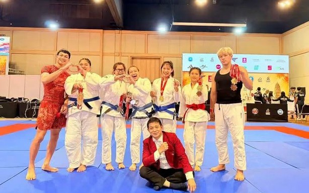 Jujitsu Việt Nam giành 9 HCV, xếp nhì toàn đoàn tại Grand Prix châu Á 2026