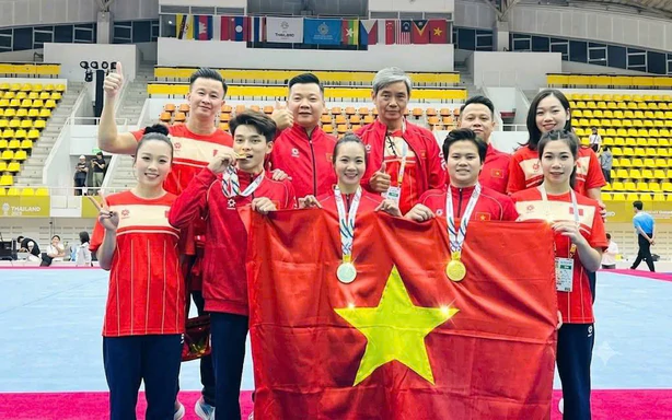 Thể dục dụng cụ Việt Nam treo thưởng 100 triệu đồng cho HCV ASIAD 2026