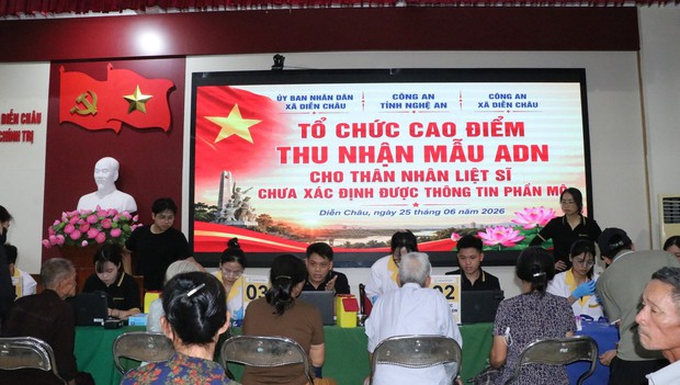 Thần tốc thu nhận hơn 21.000 mẫu ADN thân nhân liệt sĩ: Hành trình tri ân bằng công nghệ và trách nhiệm