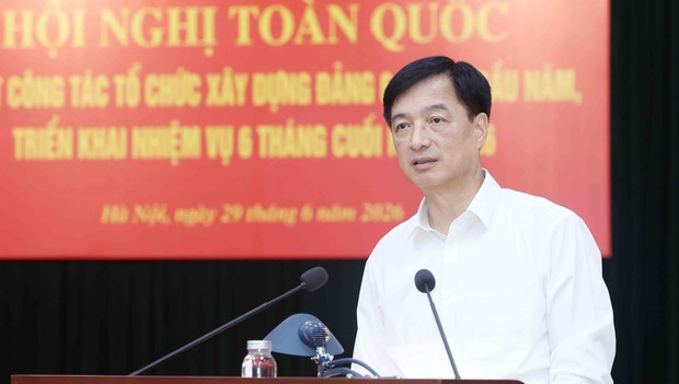Trưởng Ban Tổ chức Trung ương Nguyễn Duy Ngọc: Công tác tổ chức xây dựng Đảng cần được tiếp cận với tư duy, tầm nhìn mới