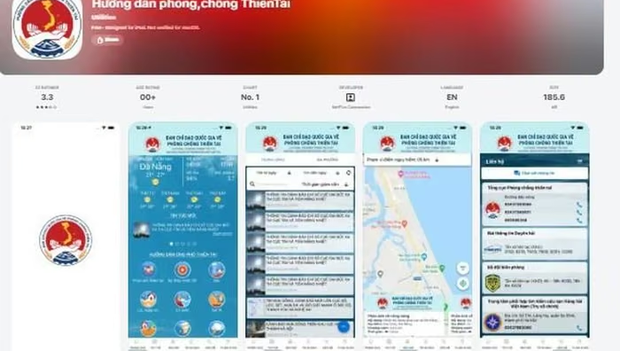 Hướng dẫn người dân cài đặt, sử dụng ứng dụng "Hướng dẫn phòng, chống thiên tai"