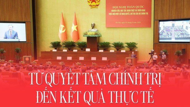 Từ quyết tâm chính trị đến kết quả thực tế