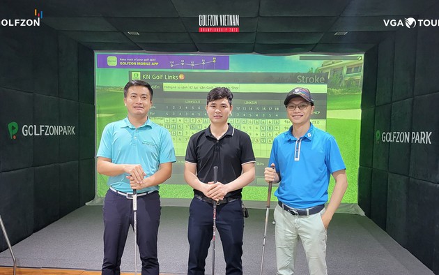 Lò Anh Văn dẫn đầu vòng loại giải golf Golfzon Vietnam Championship 2023