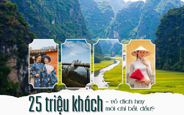 25 triệu khách - về đích hay mới chỉ bắt đầu?