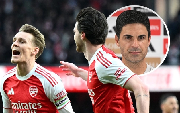 Thống kê đặc biệt khiến fan Arsenal đứng ngồi không yên dù đội nhà đang vững ngôi đầu Ngoại hạng Anh