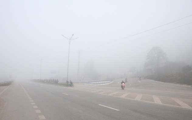 Thời tiết ngày 25/1: Bắc Bộ rét, sáng sớm có mưa phùn và sương mù