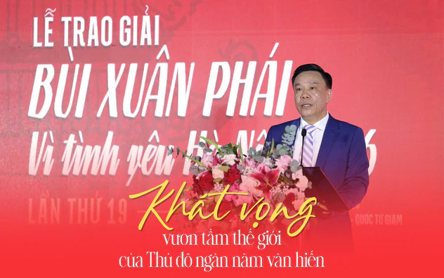 Giải thưởng "Bùi Xuân Phái - Vì tình yêu Hà Nội" năm 2026: Khát vọng vươn tầm thế giới của Thủ đô ngàn năm văn hiến