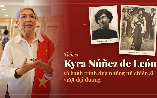 Tiến sĩ Kyra Núñez de León và hành trình đưa những nữ chiến sĩ vượt đại dương