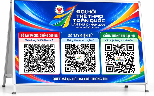 Đại hội Thể thao toàn quốc 2026: VĐV có thể bị kiểm tra doping bất cứ lúc nào