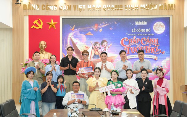 Báo Nhân dân 'Chắp cánh tuổi thơ' nuôi dưỡng ước mơ cho thế hệ tương lai