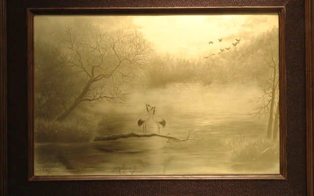 Họa sĩ Thiên Hải: 'Độc nhất vô nhị' với lối họa tranh từ vàng 9999