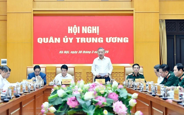 Tổng Bí thư Tô Lâm chủ trì Hội nghị Quân ủy Trung ương