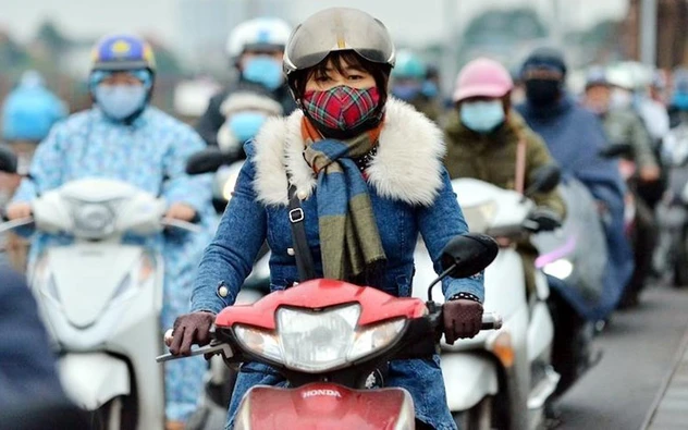 Từ chiều và đêm 9/3 không khí lạnh ảnh hưởng tới Bắc Bộ và Trung Bộ