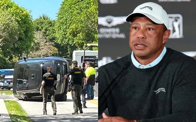 Tiger Woods lên tiếng sau khi gây tai nạn và bị bắt giữ