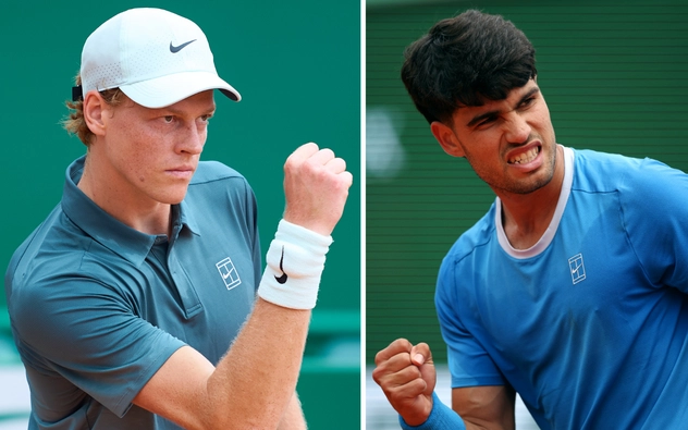 Alcaraz và Sinner tranh vị trí số 1 thế giới ở chung kết Monte Carlo