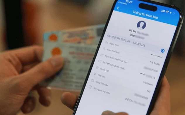  Hướng dẫn xác thực thông tin thuê bao di động từ 15/4