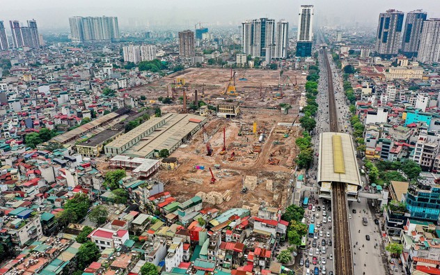 Đại công trường "Cao Xà Lá" Hà Nội sau khi chuyển đổi mục đích sử dụng đất