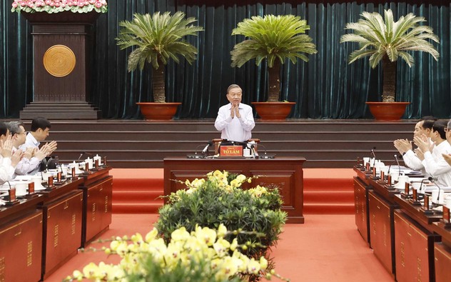 Tổng Bí thư, Chủ tịch nước Tô Lâm: Thành phố Hồ Chí Minh phải đi đầu, biến các nghị quyết chiến lược thành thực tiễn sống động