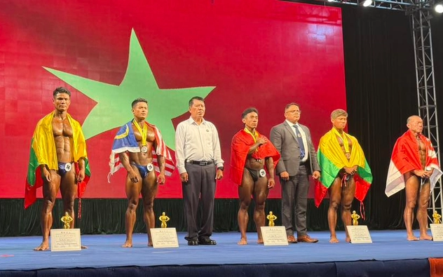 Việt Nam giành 3 HCV, 1 HCB và 5 HCĐ ngày thi đầu tiên tại giải vô địch thể hình & fitness Đông Nam Á 2026