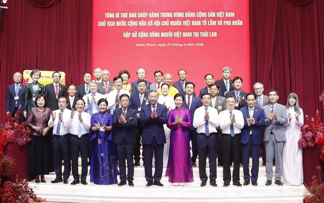Tổng Bí thư, Chủ tịch nước Tô Lâm gặp gỡ cộng đồng người Việt Nam tại Thái Lan
