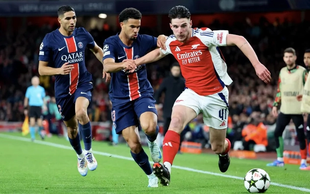 Chung kết Champions League: Arsenal trông cậy cả vào Declan Rice
