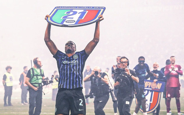 Inter Milan chính thức vô địch Serie A lần thứ 21 sớm 3 vòng đấu
