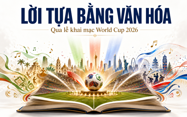 Lời tựa bằng văn hóa qua lễ khai mạc World Cup 2026