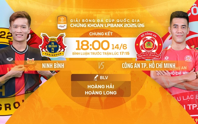 Link xem trực tiếp bóng đá Ninh Bình vs Công An TPHCM 18h00 hôm nay, chung kết Cúp Quốc gia