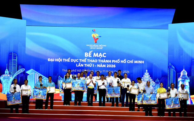 Khép lại Đại hội TDTT TP.HCM, hướng tới Đại hội Thể thao toàn quốc 2026