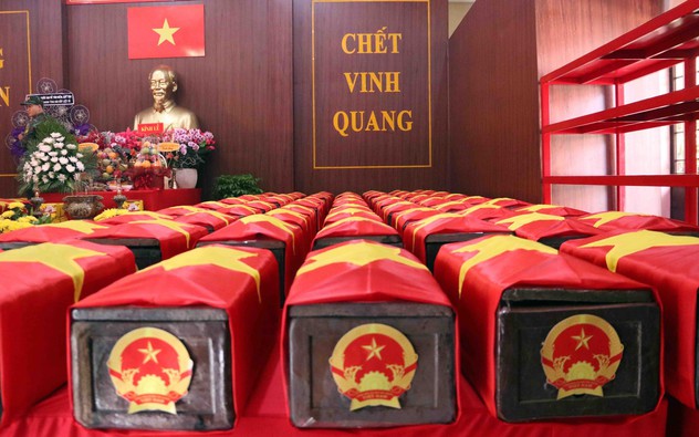 Đã quy tập được 100 hài cốt liệt sĩ tại Công viên Lê Thị Riêng