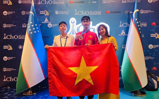 Hành trình chinh phục đỉnh cao Olympic Hóa học Quốc tế của nam sinh đất Tổ