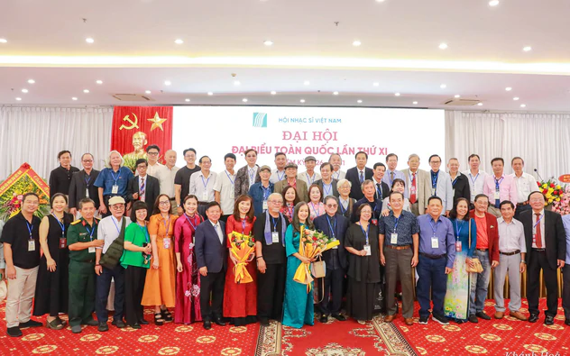 Thiếu tướng, Nhạc sĩ Đức Trịnh được bầu là Chủ tịch Hội Nhạc sĩ Việt Nam khóa XI