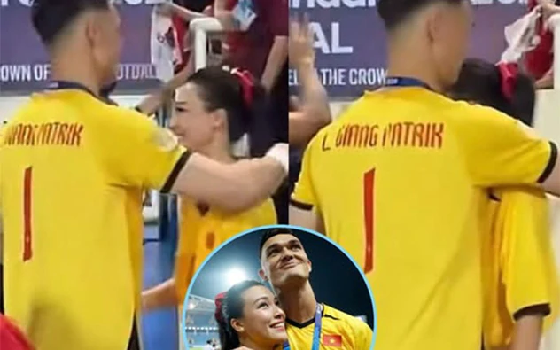 MC Hoàng Oanh và Patrik Lê Giang: Từ những ‘manh mối’ hẹn hò đến cái ôm trên sân Mỹ Đình
