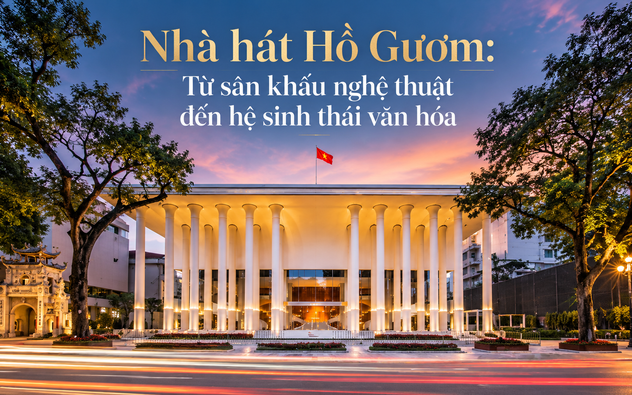 Nhà hát Hồ Gươm: Từ sân khấu nghệ thuật đến hệ sinh thái văn hóa