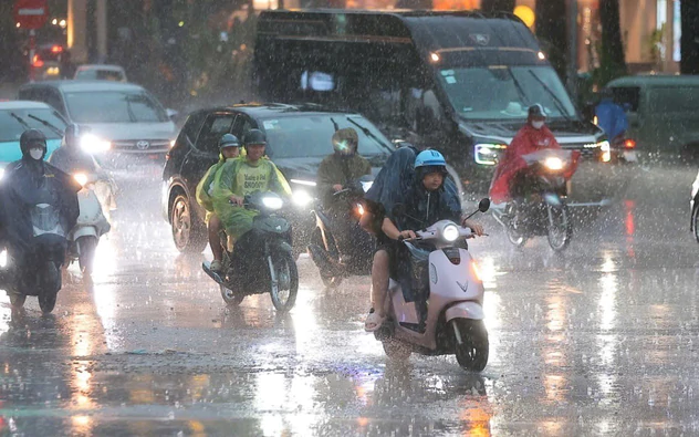 Dự báo thời tiết ngày và đêm 15/9: Hà Nội và nhiều khu vực ở Bắc Bộ mưa to 