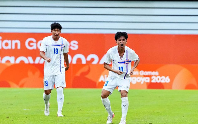 U23 Thái Lan ngược dòng với 5 bàn thắng, chạm 1 tay vào vé dự tứ kết ASIAD 2026