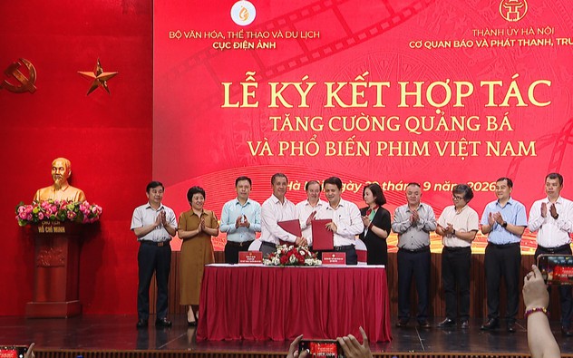 Hợp tác phát sóng 1.000 bộ phim di sản điện ảnh Việt trên truyền hình Hà Nội