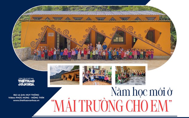 Năm học mới ở "Mái trường cho em"