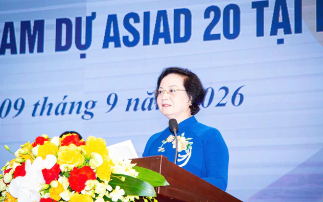 Phó Thủ tướng Phạm Thị Thanh Trà giao nhiệm vụ cho Đoàn Thể thao Việt Nam tại ASIAD 2026