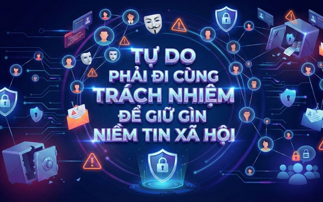 Tự do phải đi cùng trách nhiệm để giữ gìn niềm tin xã hội