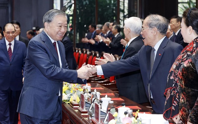 Tổng Bí thư Tô Lâm dự kỷ niệm 60 năm Ngày truyền thống ngành Nội chính Đảng