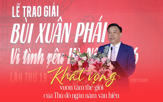 Giải thưởng "Bùi Xuân Phái - Vì tình yêu Hà Nội" năm 2026: Khát vọng vươn tầm thế giới của Thủ đô ngàn năm văn hiến