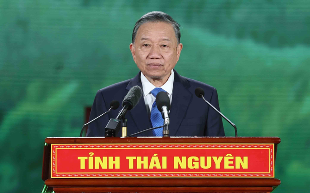 Tổng Bí thư, Chủ tịch nước Tô Lâm: Thái Nguyên cần phấn đấu là địa phương có hạ tầng đồng bộ, quản trị hiện đại 